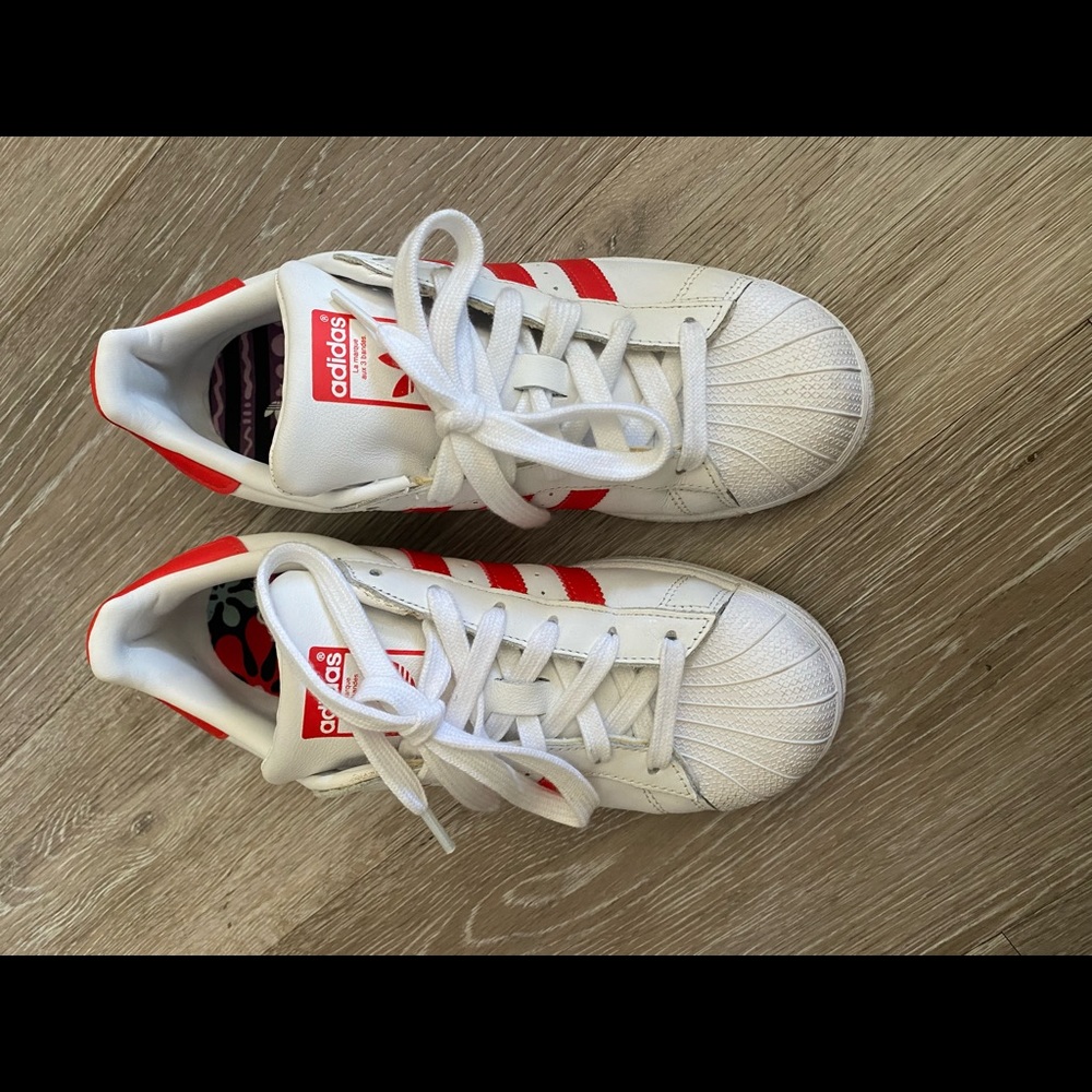 Adidas Superstar Active Red Shell Toes - image 3